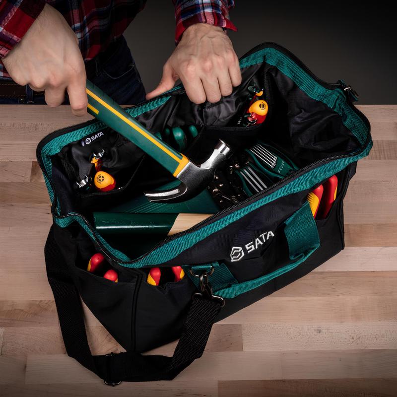 Bolsa Porta Ferramentas 16 Em Nylon St95182sc Sata - APEX - SATA